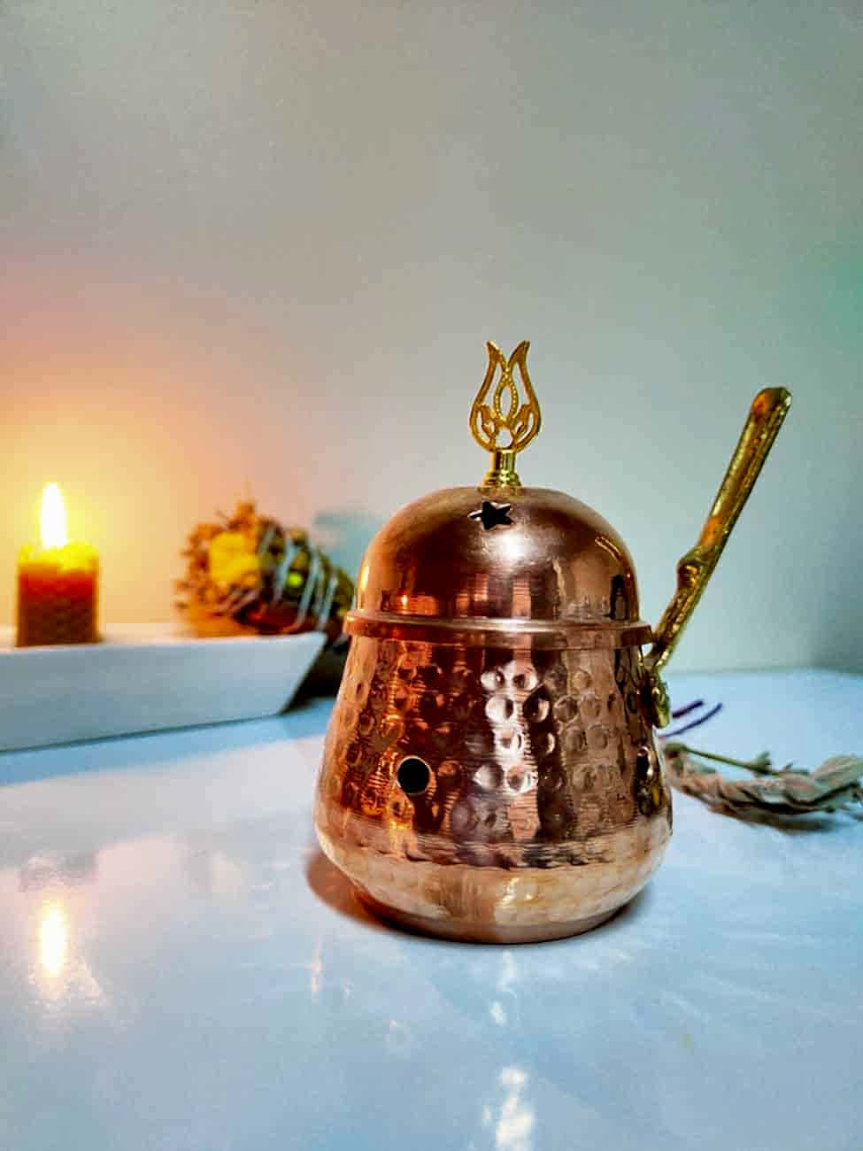 Bakır Kulplu Tütsülük